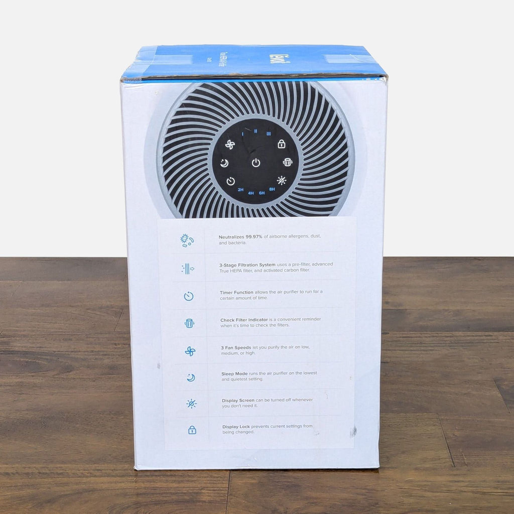 Levoit Air purifier.   Unboxed and unused