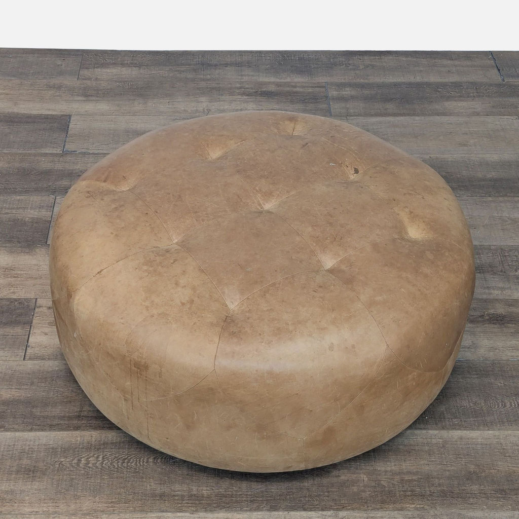 a black and white photo of a wooden table 