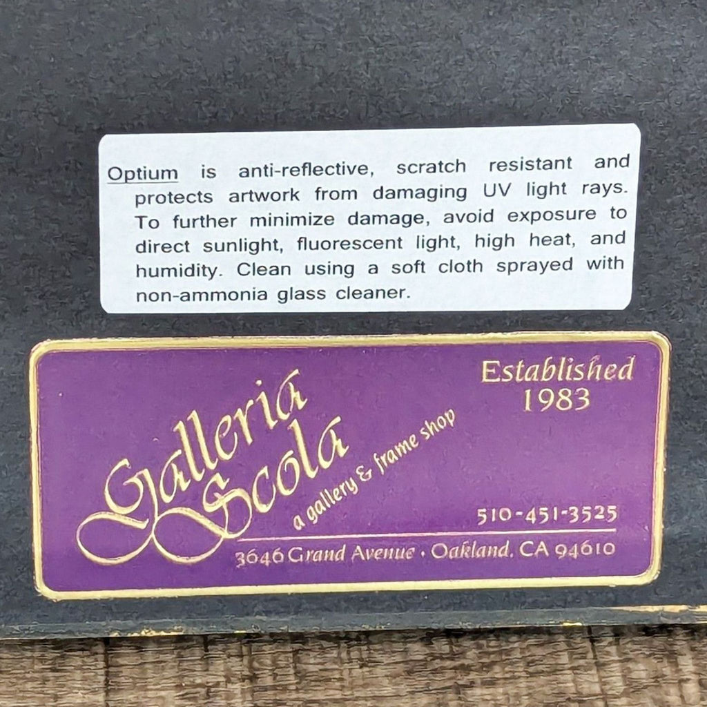 Ellyn Weiss “First Falling Woman” Framed Monotype