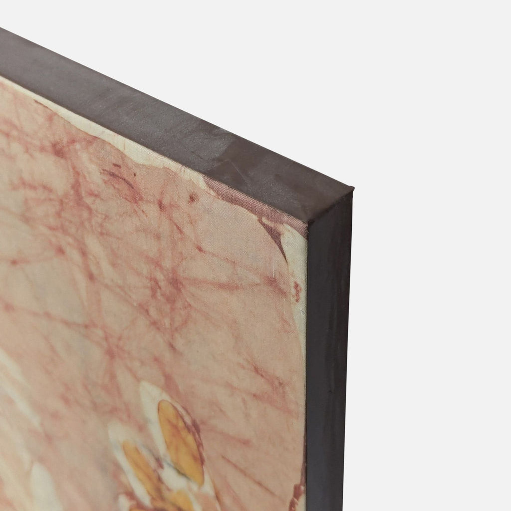 Serene Batik Art on Canvas