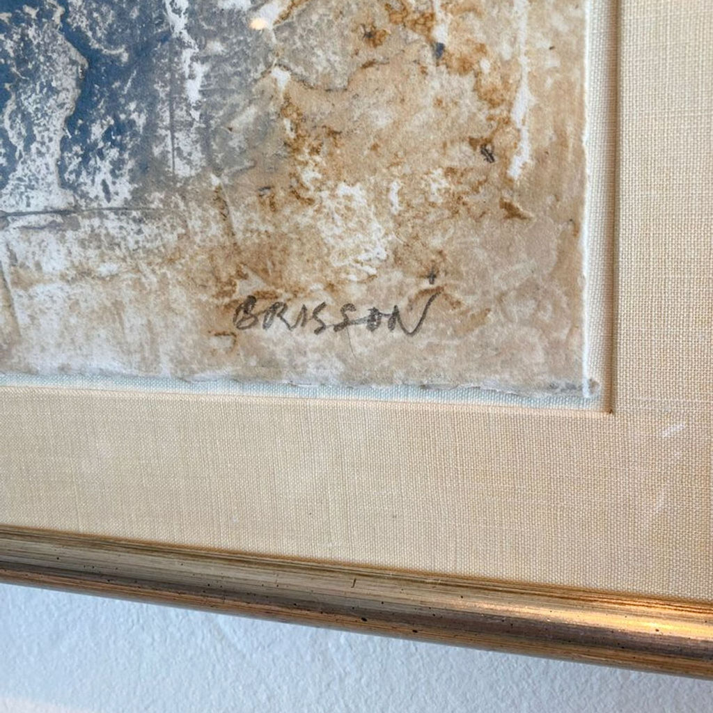 Pierre-Marie Brisson Framed Limited Edition Etching