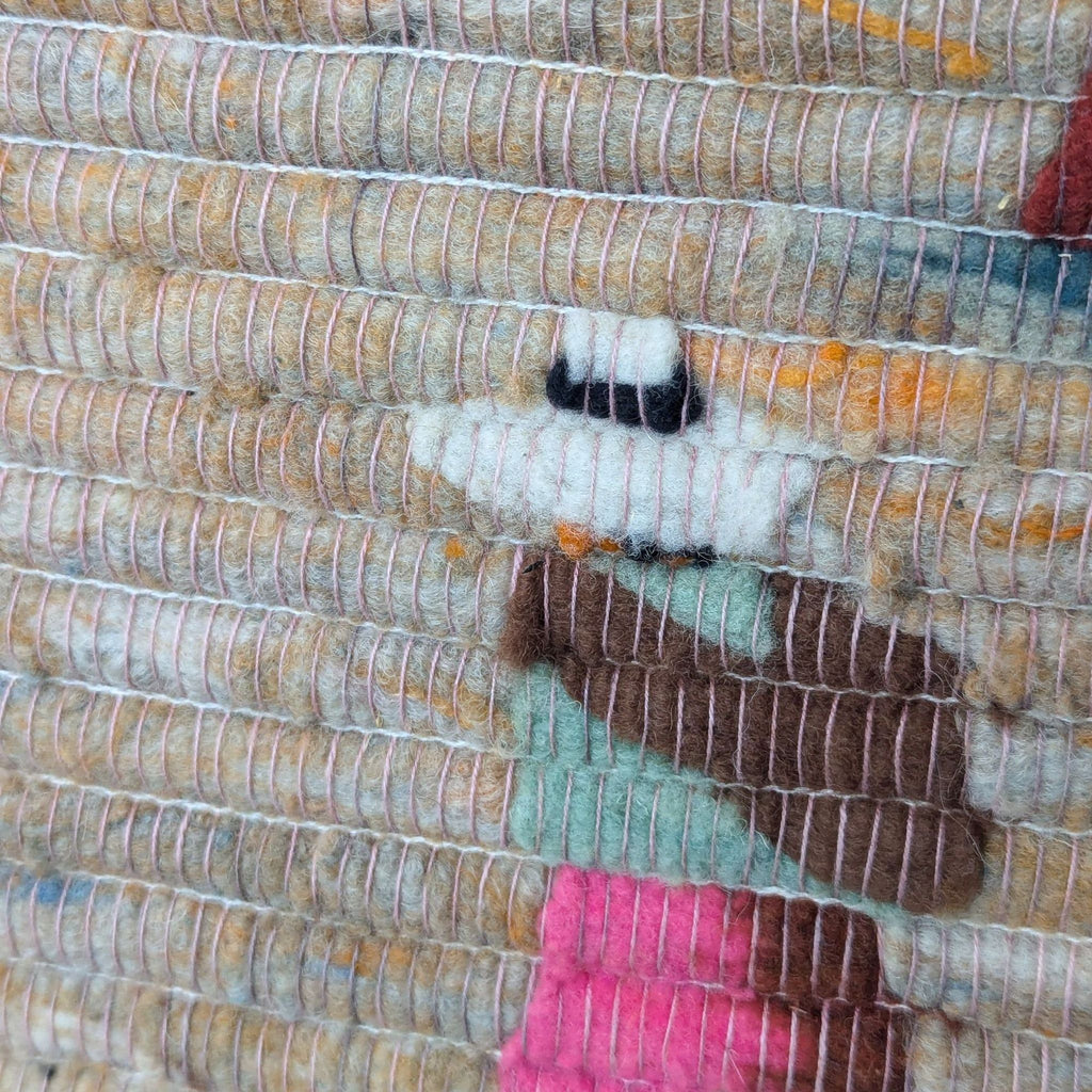 a pair of shoes on a carpet 