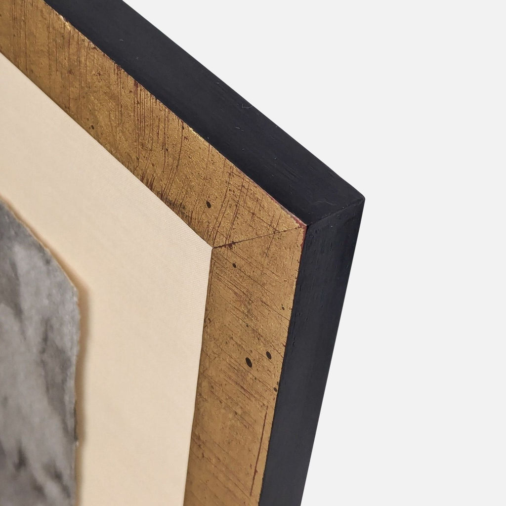 Ellyn Weiss Framed Abstract Art Work "Underneath 1"