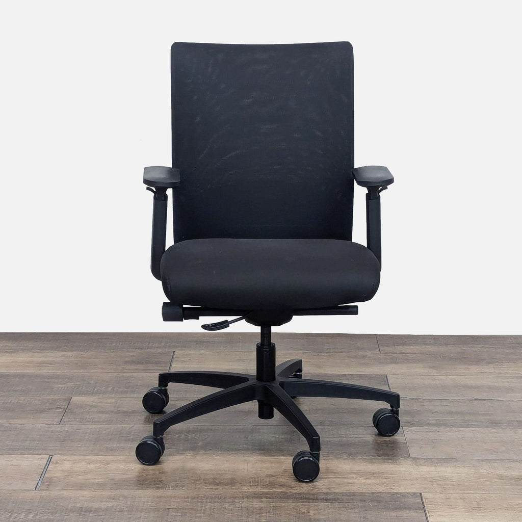 Front view of Proform Executive office chair with adjustable features.