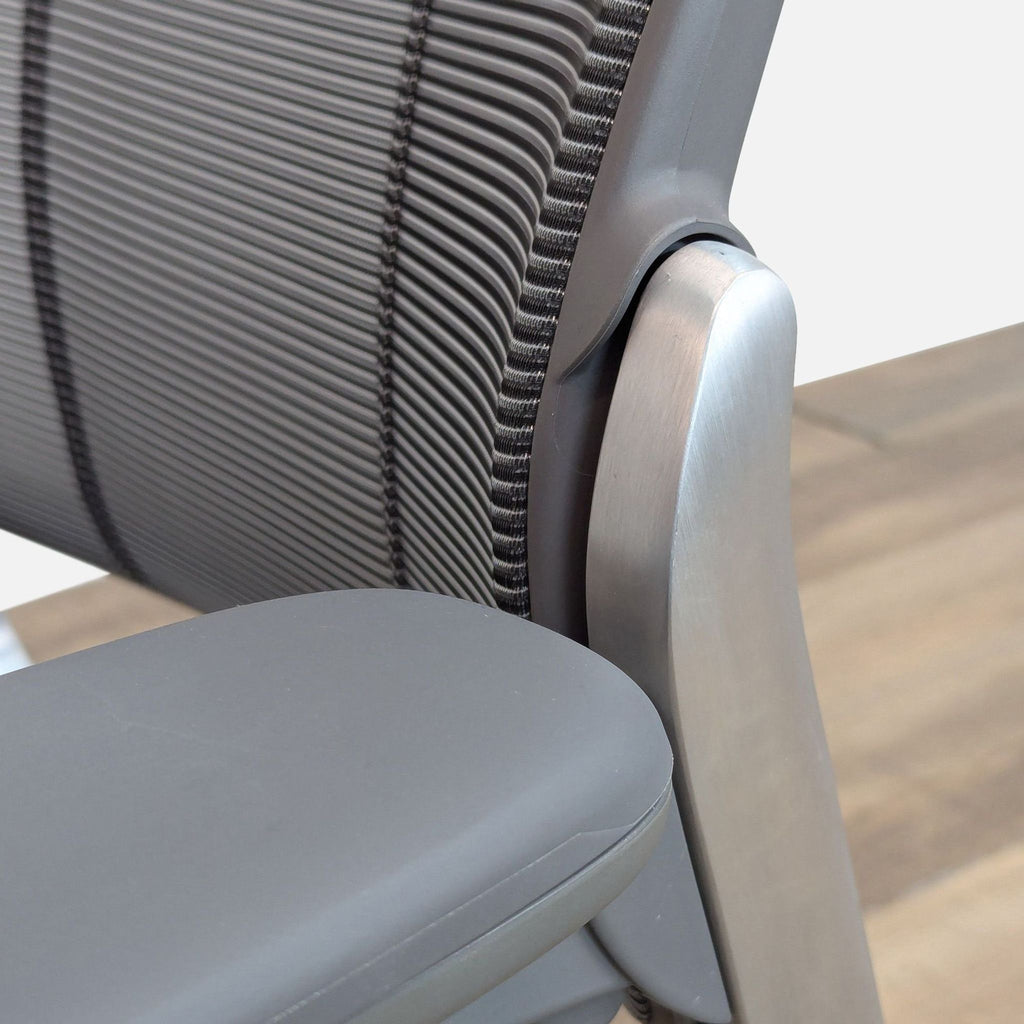 HumanScale Different Smart Office Chair in Atlantic with Dark Gray Frame