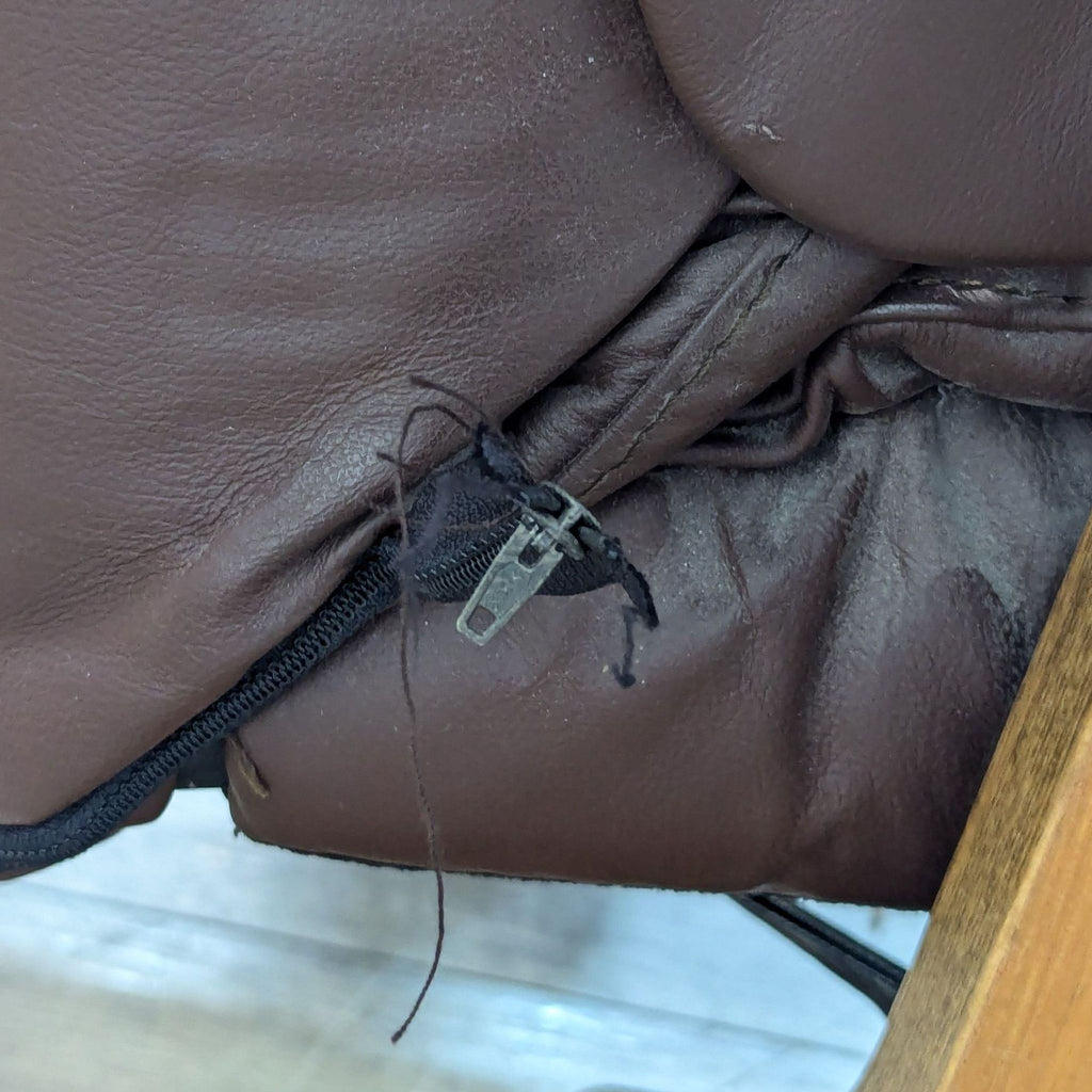 Ekornes Stressless Leather Reclining Swivel Chair and Ottoman