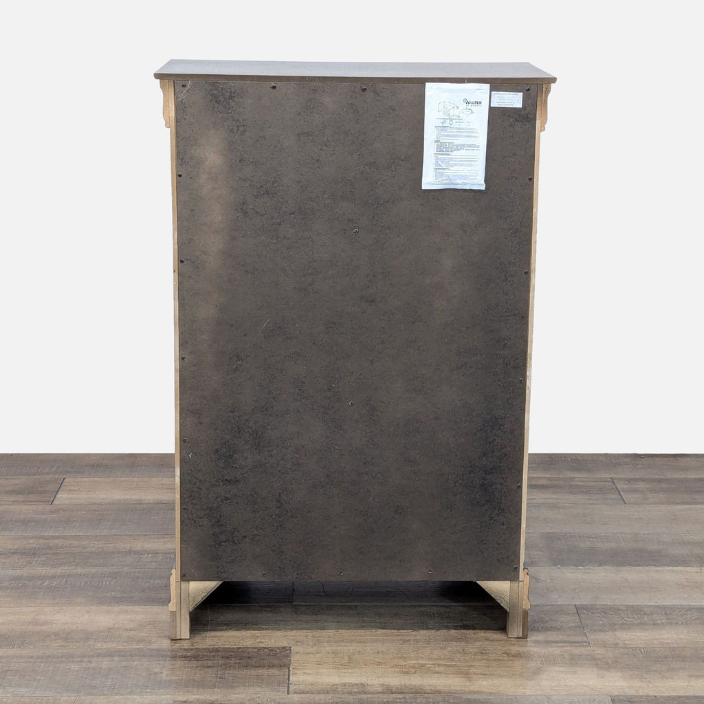 Classic Dark Wood 6 Drawer Chest