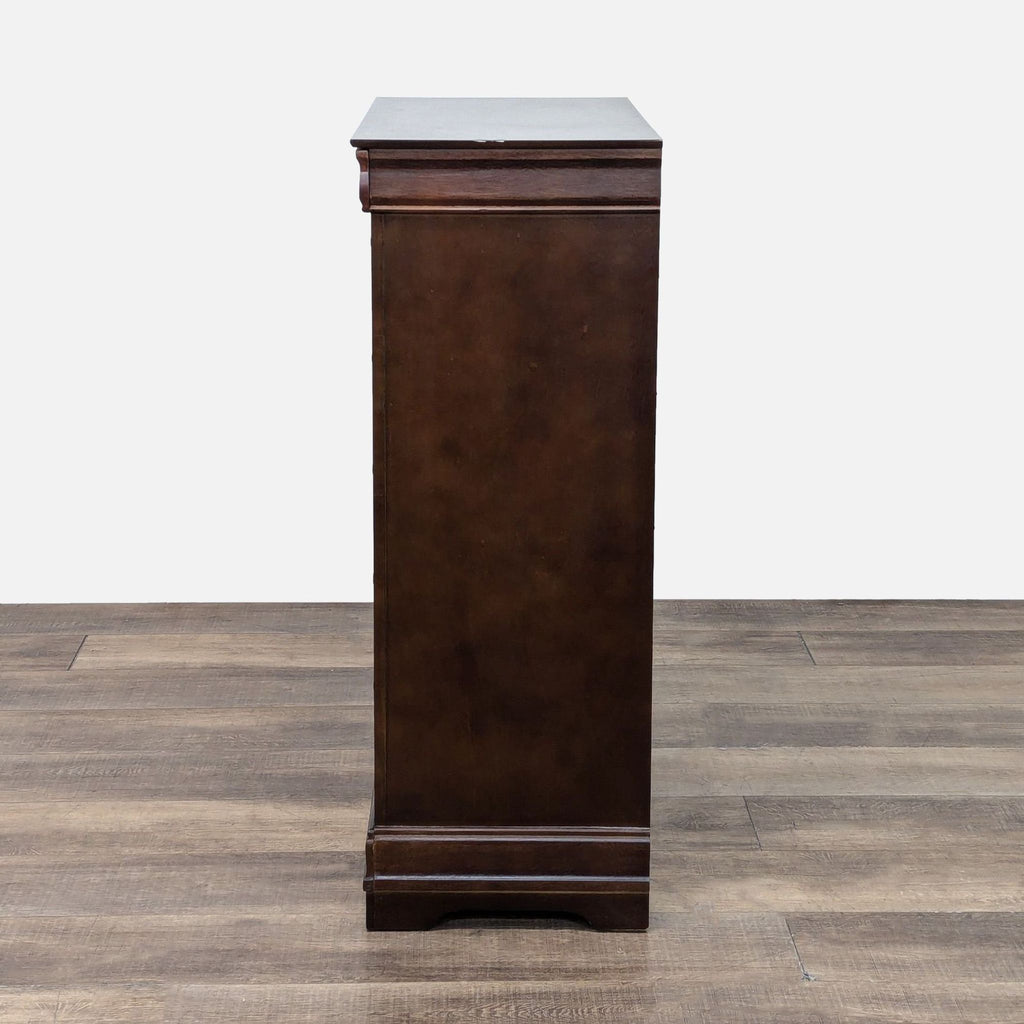 Classic Dark Wood 6 Drawer Chest