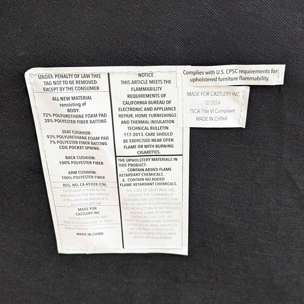 Castlery Lucas Performance Bouclé Modern Sofa