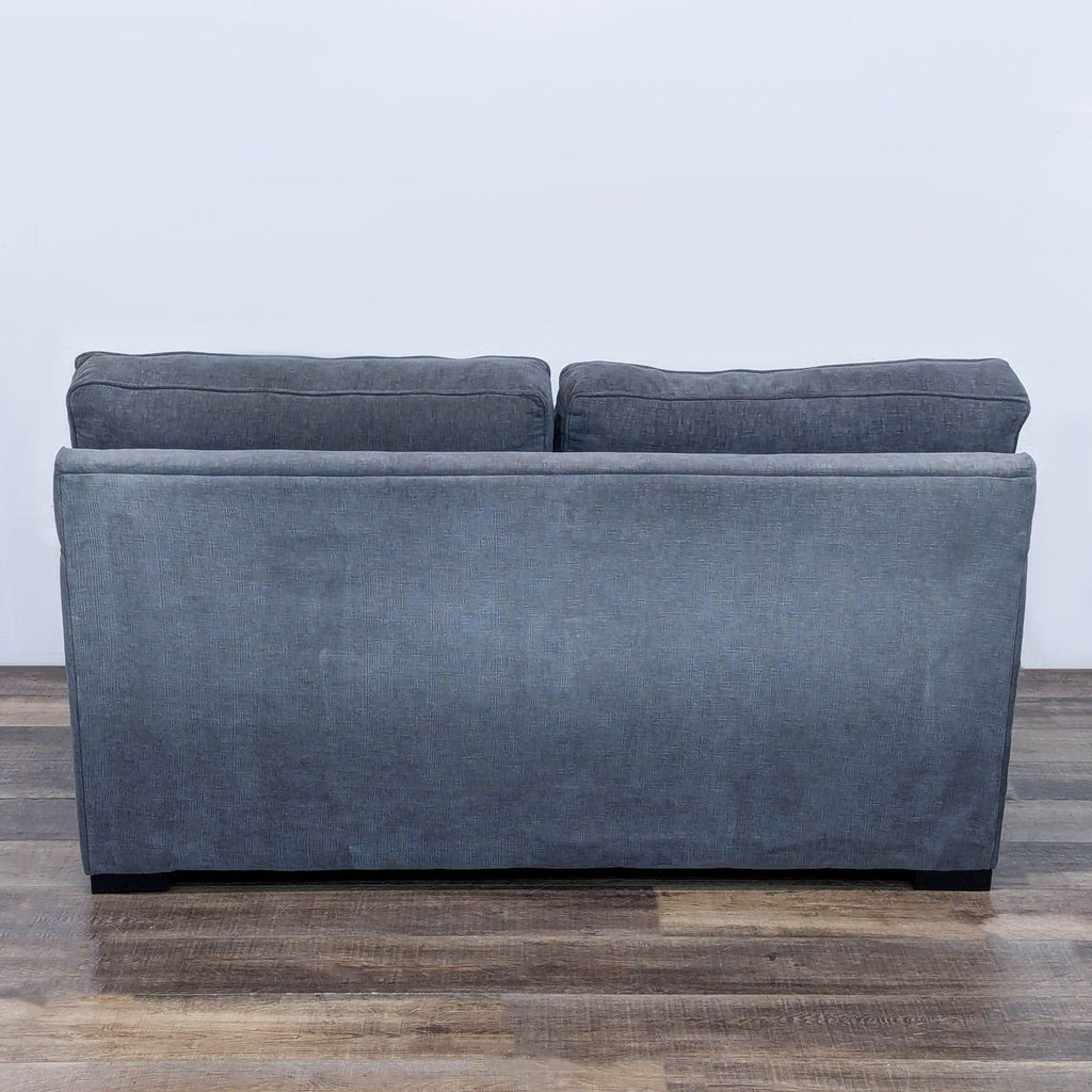 Modern Gray Upholstered Loveseat