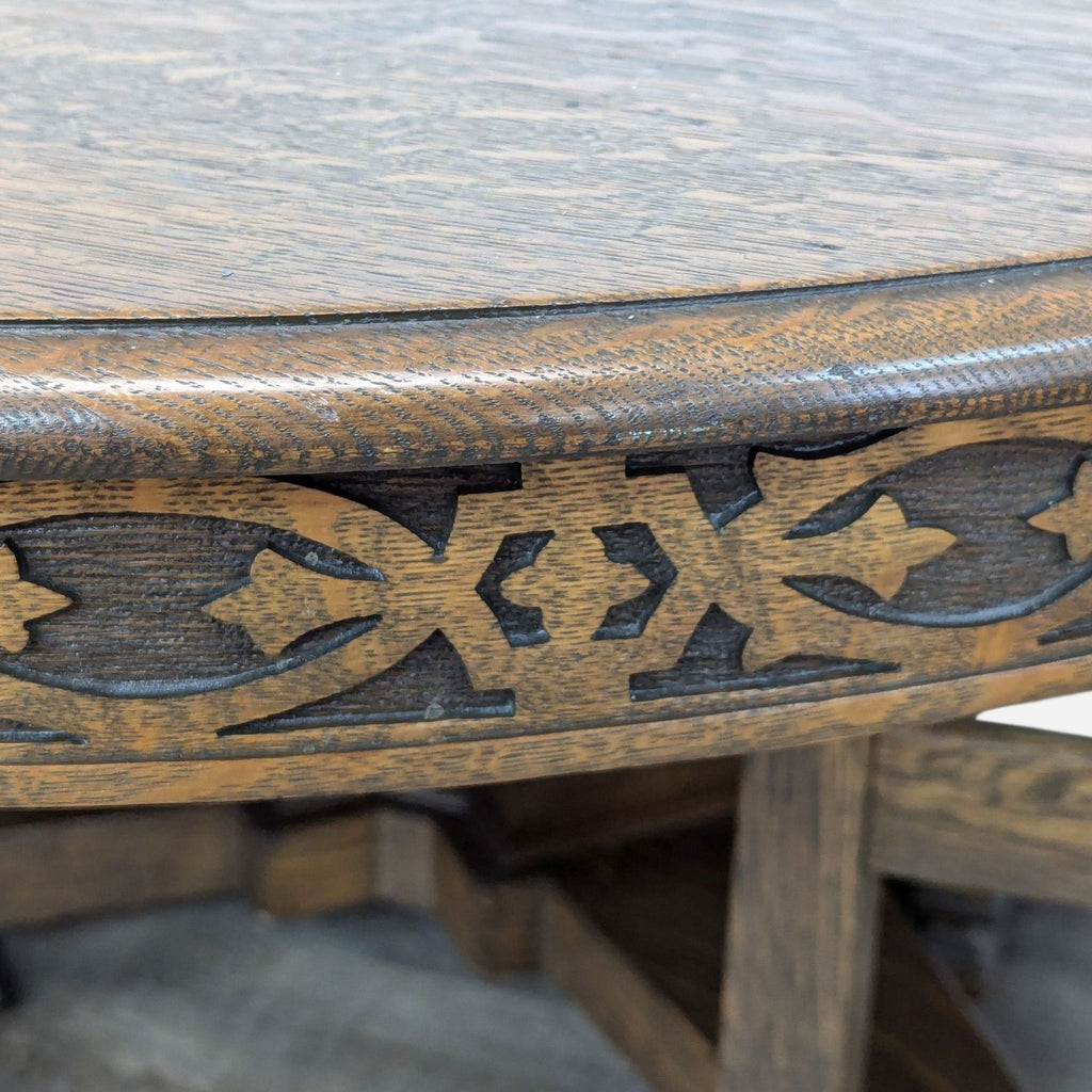 Classic 5-Piece Extendable Oak Dining Set