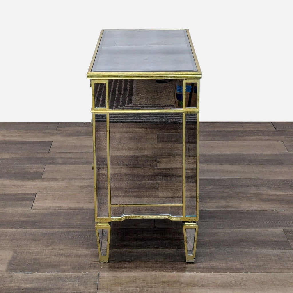 Neiman Marcus Horchow Amelie Baroque 3-Drawer Mirrored Dresser