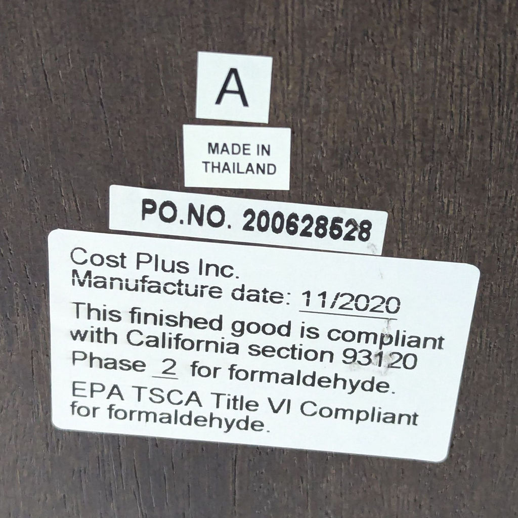 World Market Dining Table