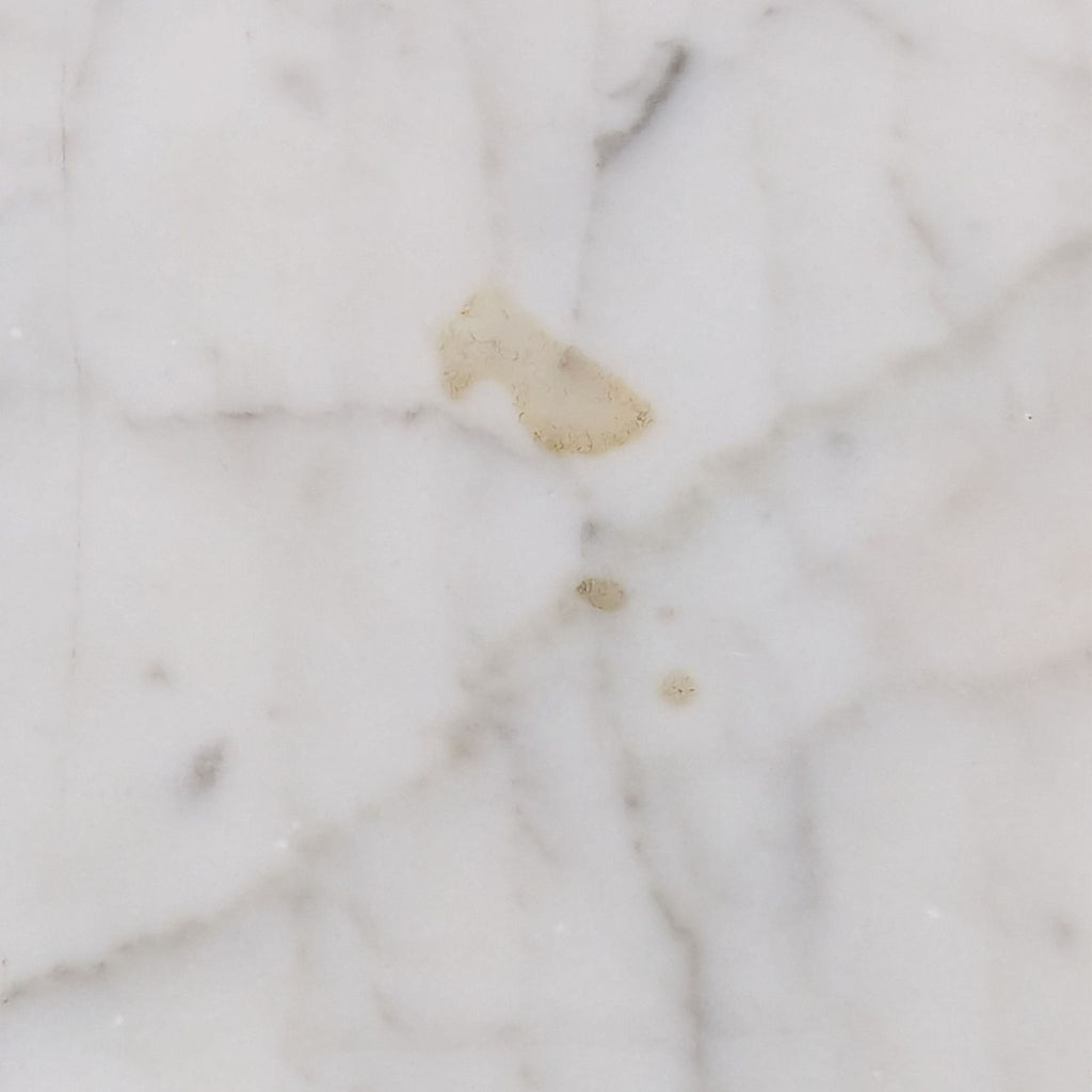 Crate & Barrel Marble Top Console Table