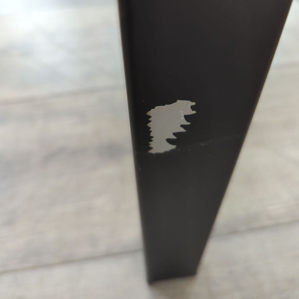 Crate & Barrel Marble Top Console Table