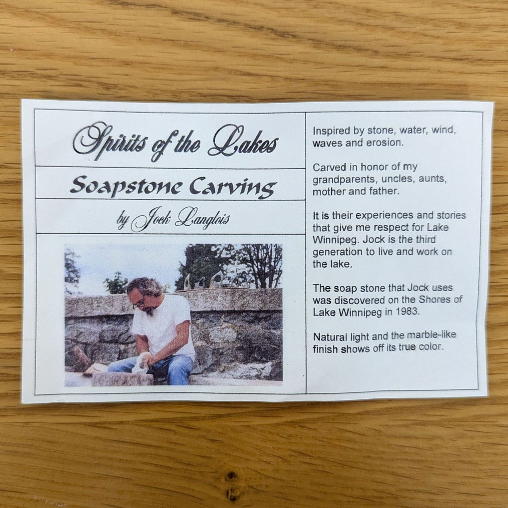 Walking Bear Soapstone Sculpture