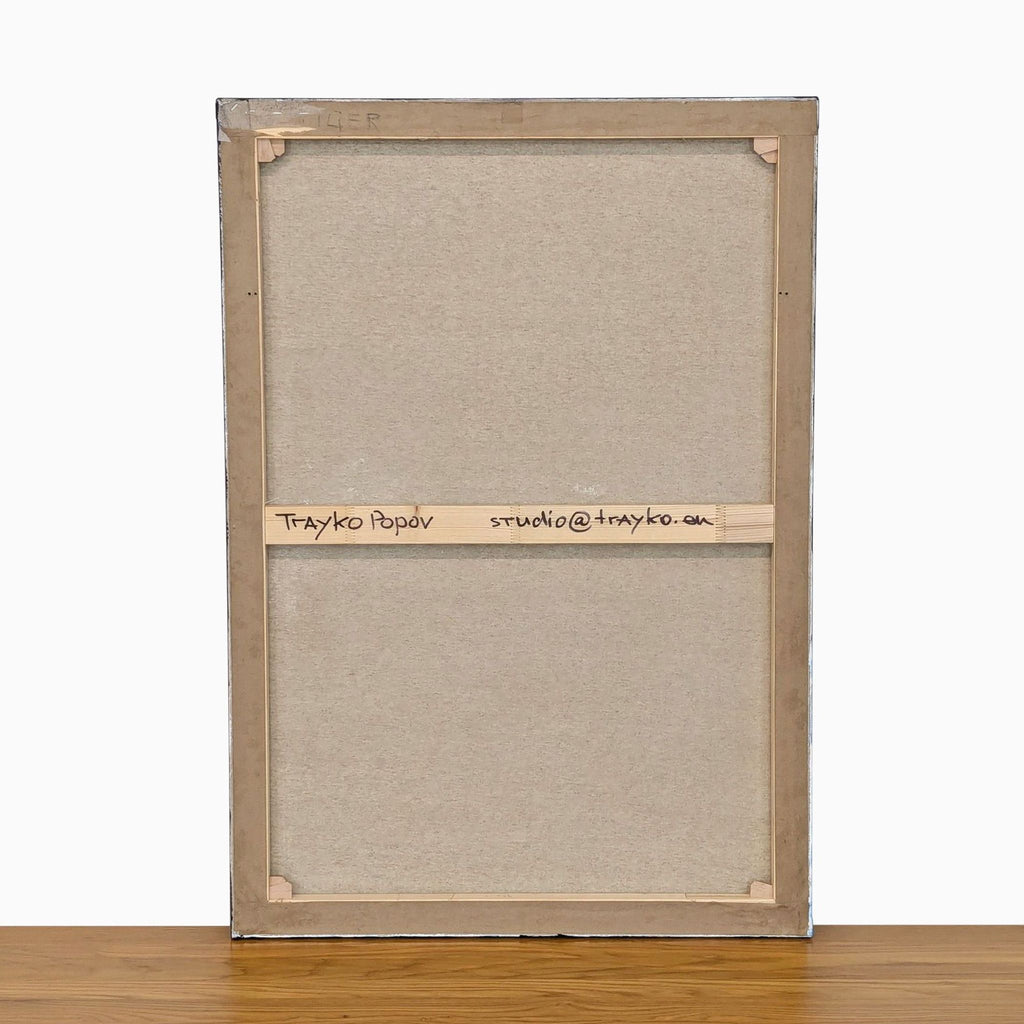 “The Blue Eyes” Original Painting by Trayko Popov