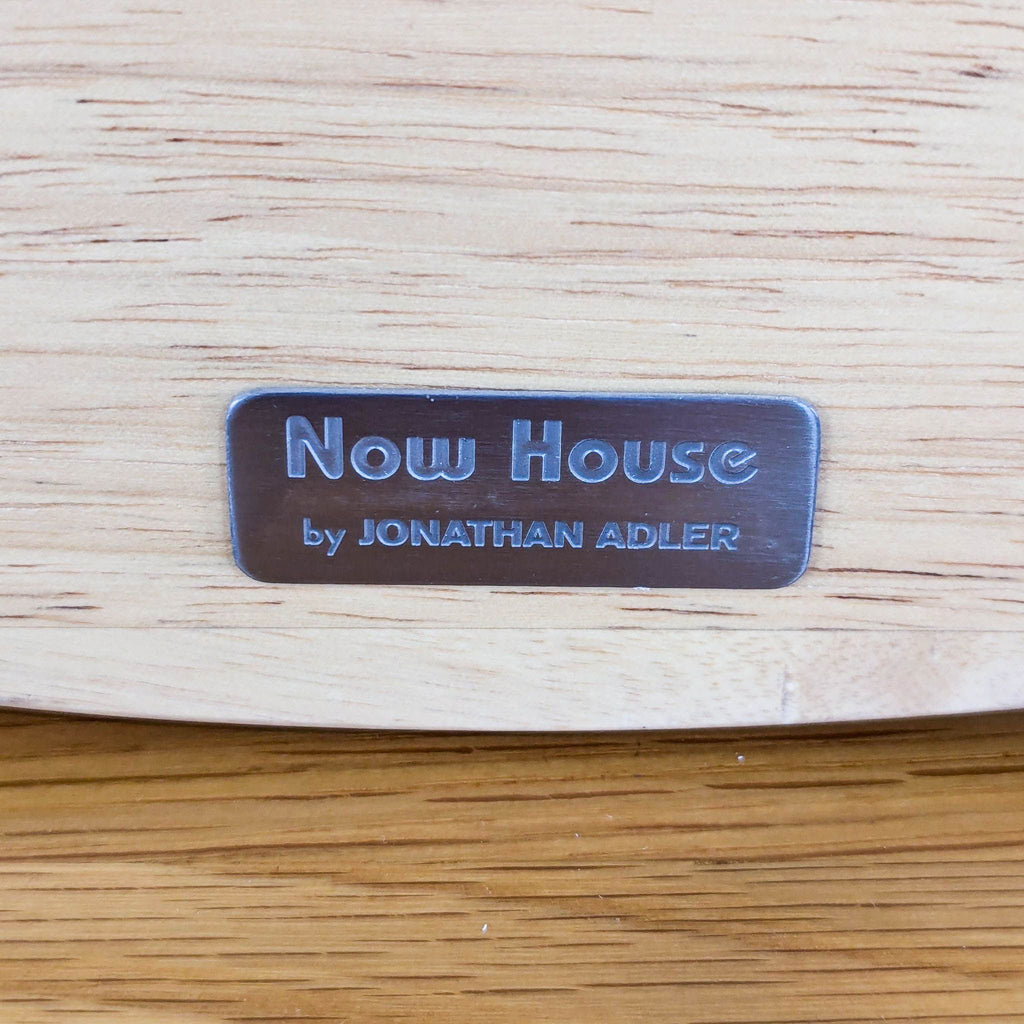 Jonathan Adler/Now House Round Wood Mirror