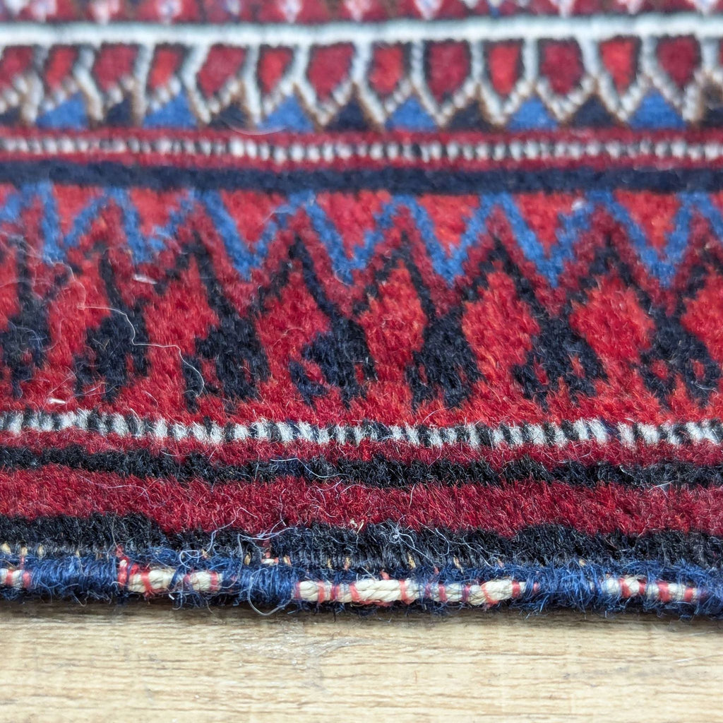 Late 20th Century 12' 7" x 8' 8" Turkman Afghan Rug with Bukhara Design