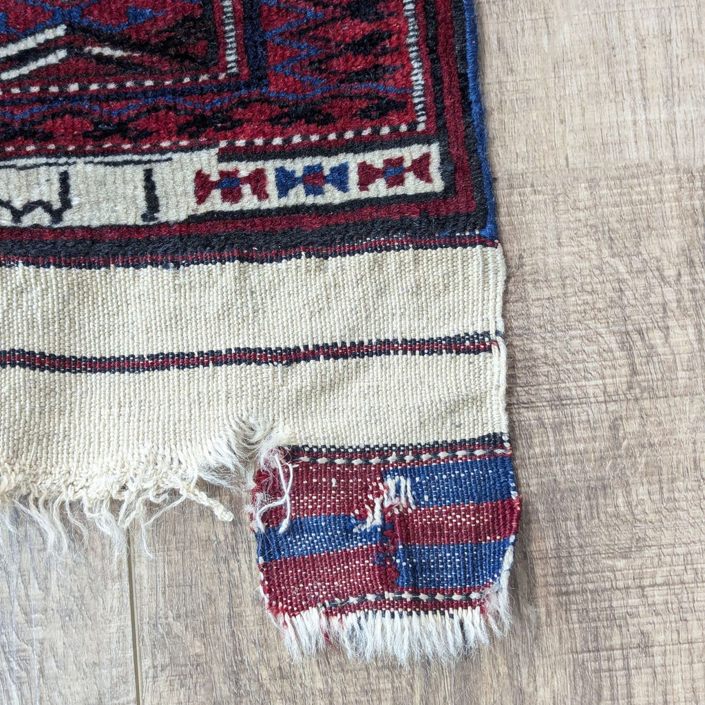 Late 20th Century 12' 7" x 8' 8" Turkman Afghan Rug with Bukhara Design