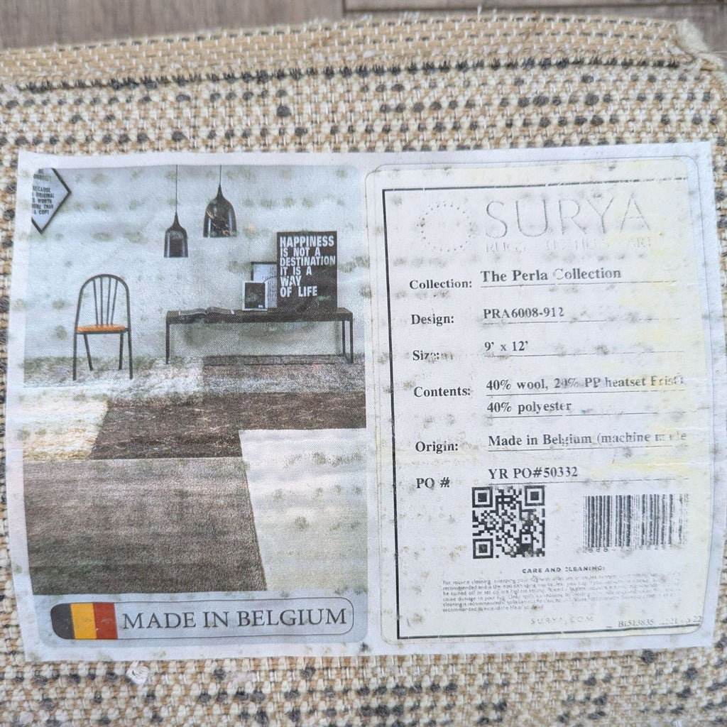 Surya Perla 9’x12’ Area Rug