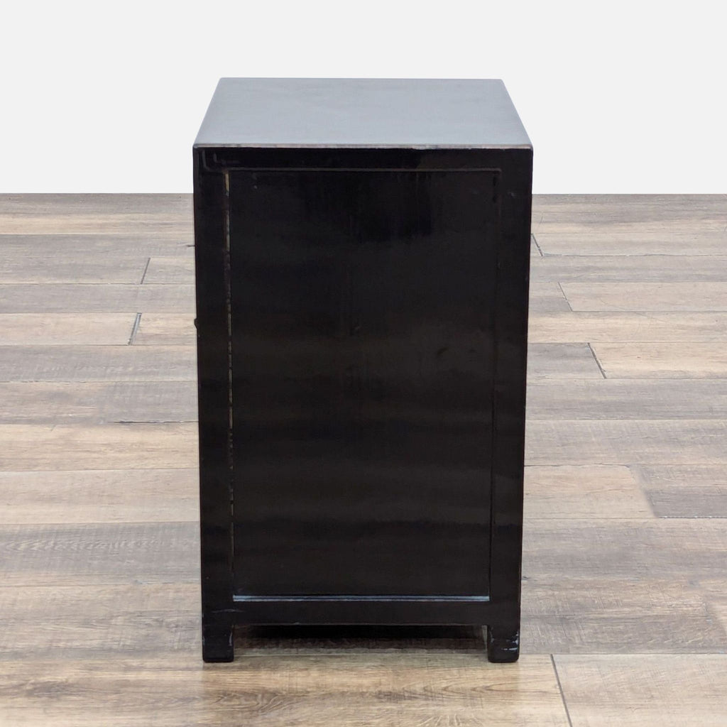 Lacquered Chinese Nightstand