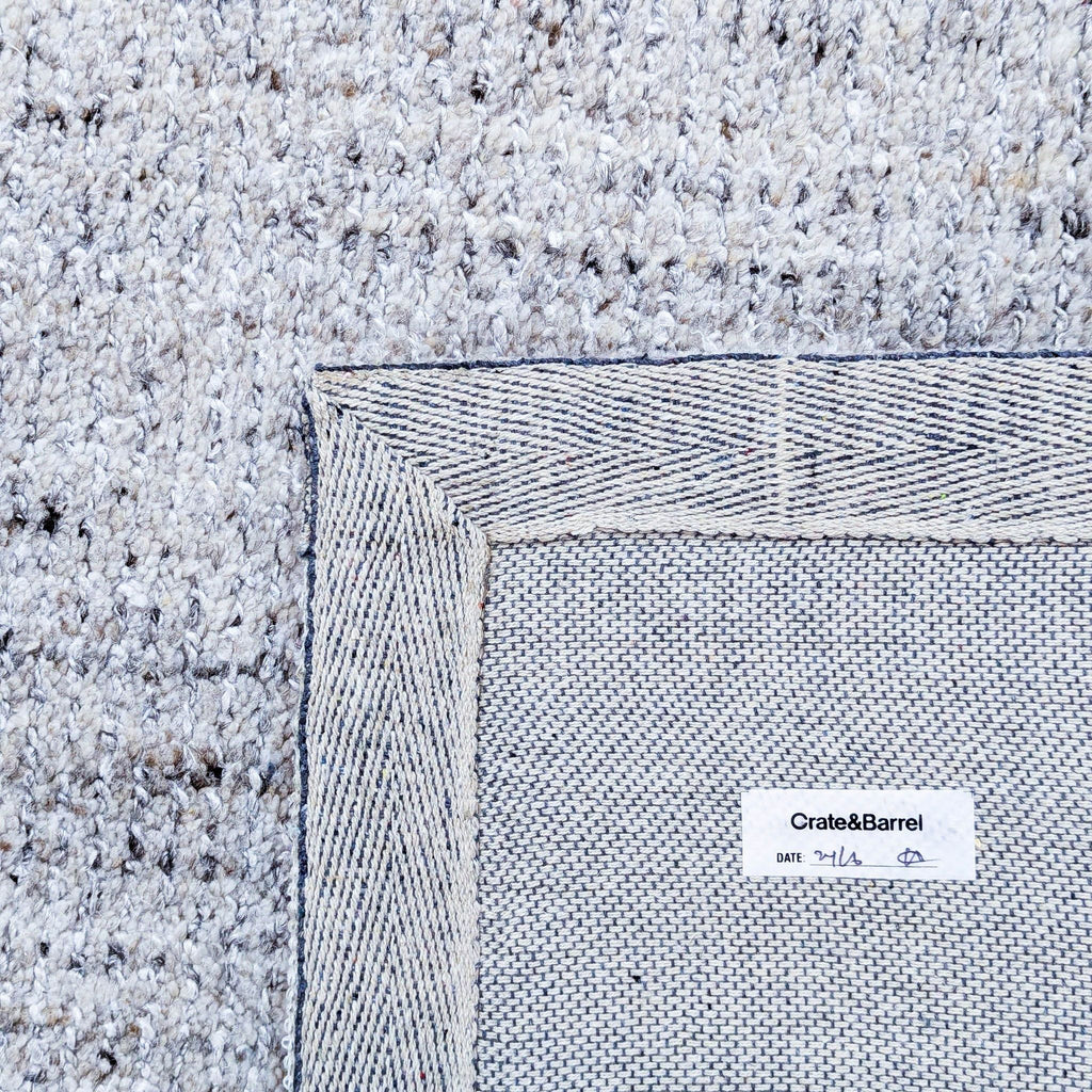 Crate & Barrel Vienne 6’x9’ Wool Area Rug