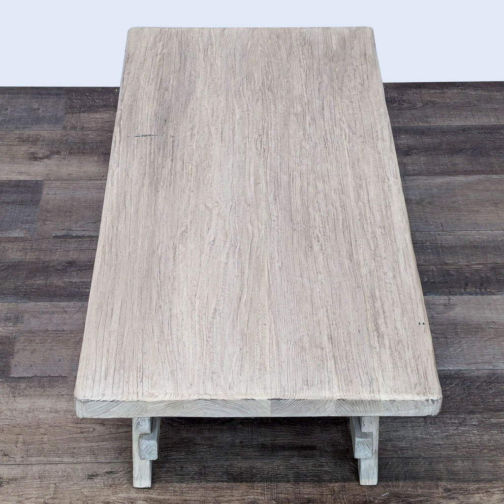 Restoration Hardware Sawhorse Coffee Table