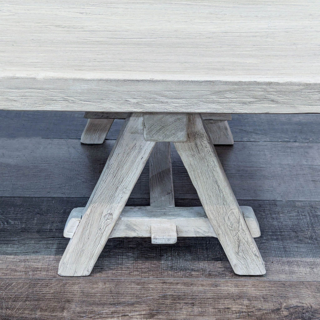 Restoration Hardware Sawhorse Coffee Table