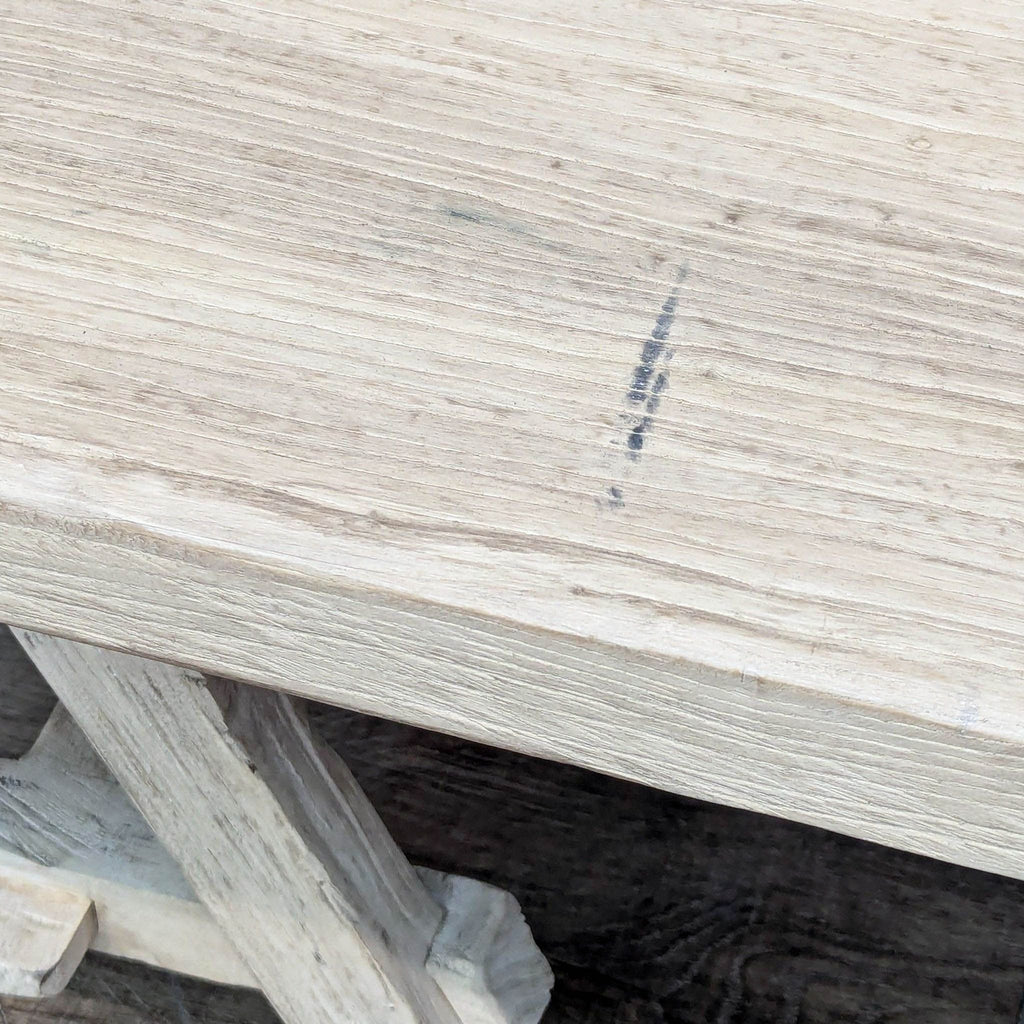 Restoration Hardware Sawhorse Coffee Table