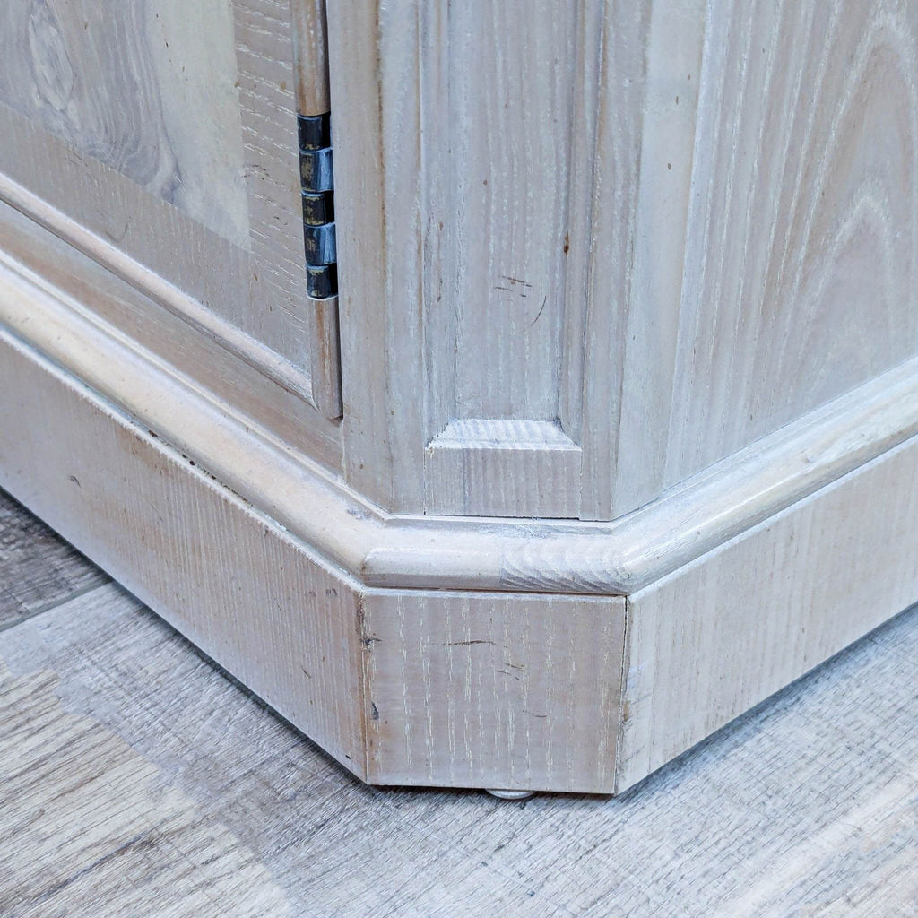 Vintage Drexel Heritage Corinthian Burlwood Nightstand