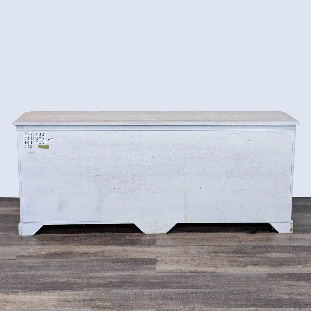 Drexel Heritage Corinthian Burl Wood 9-Drawer Dresser