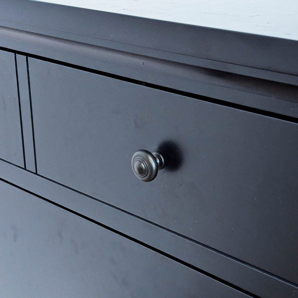 Aspenhome Oxford Traditional Black 5-Drawer Chest