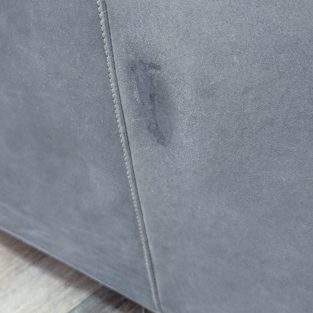 Menlo Park Rustic Leather 3-Seat Sofa