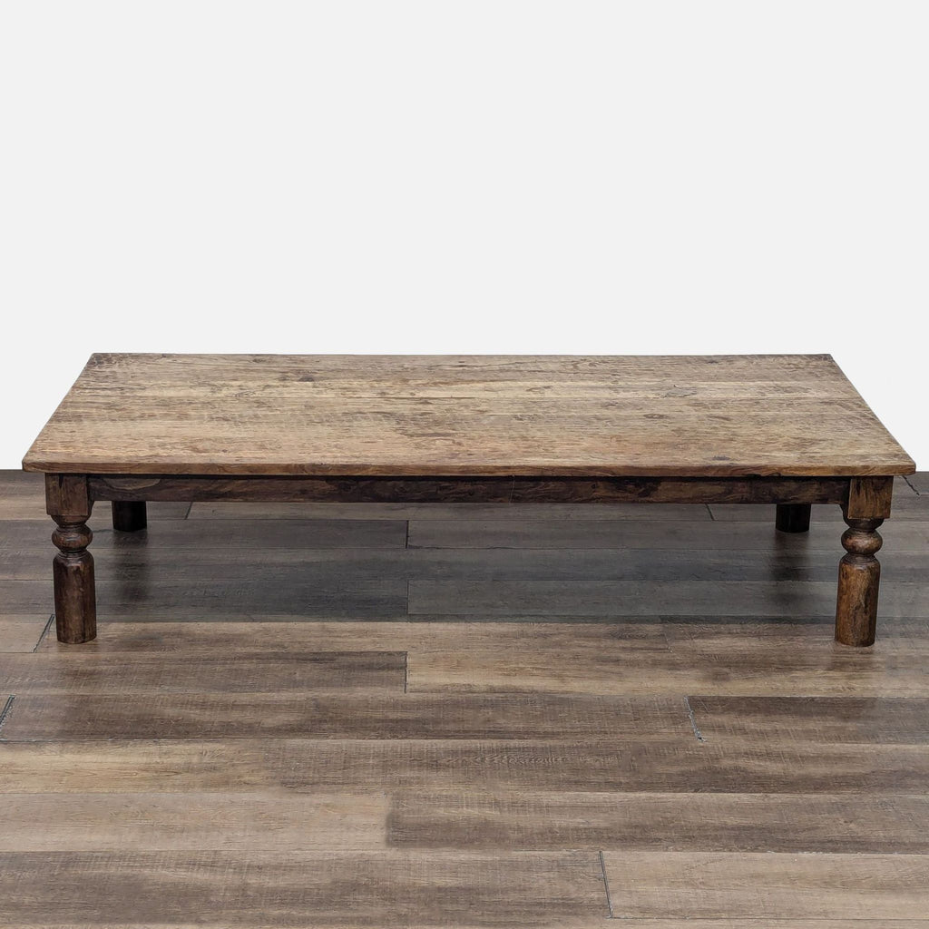 Rustic Wood Coffee Table