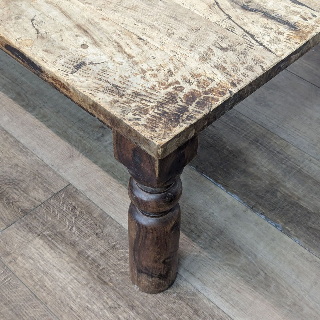 Rustic Wood Coffee Table