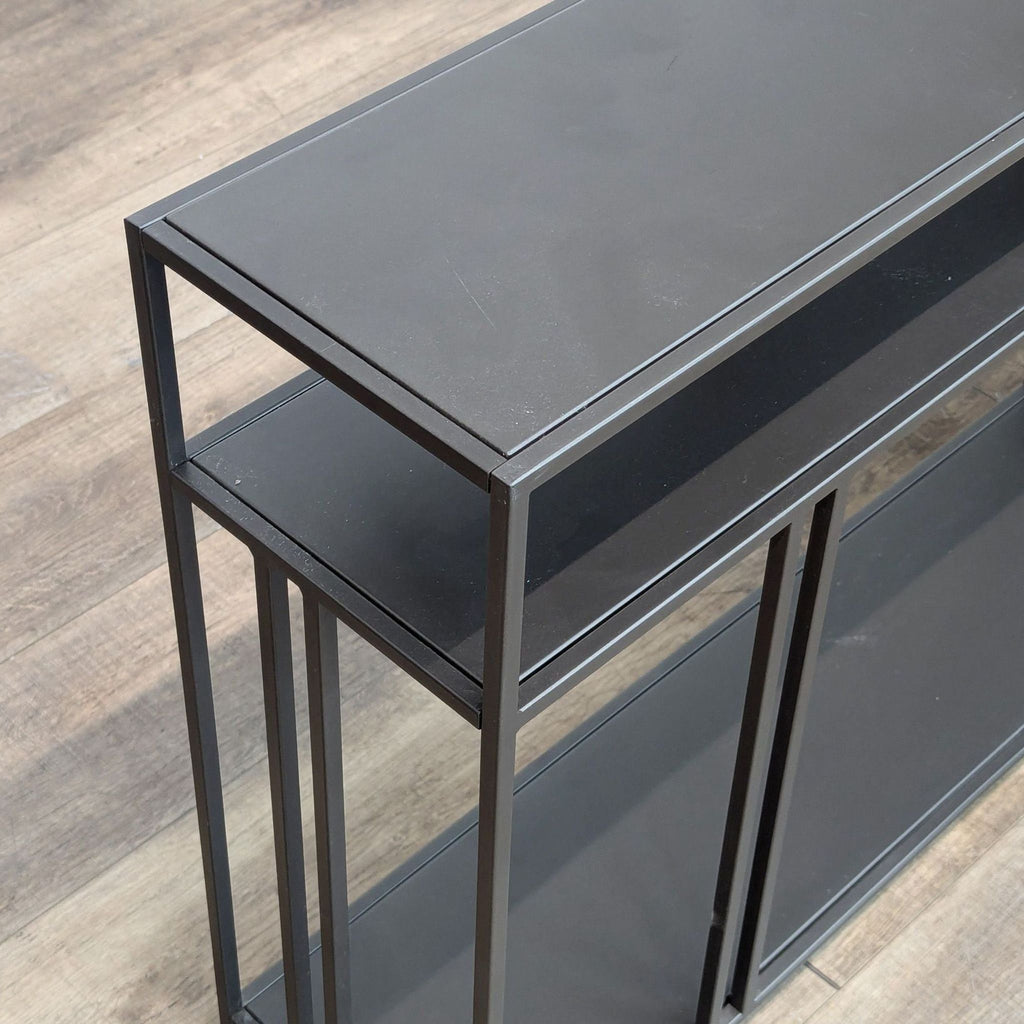 All Metal Slim Console Table