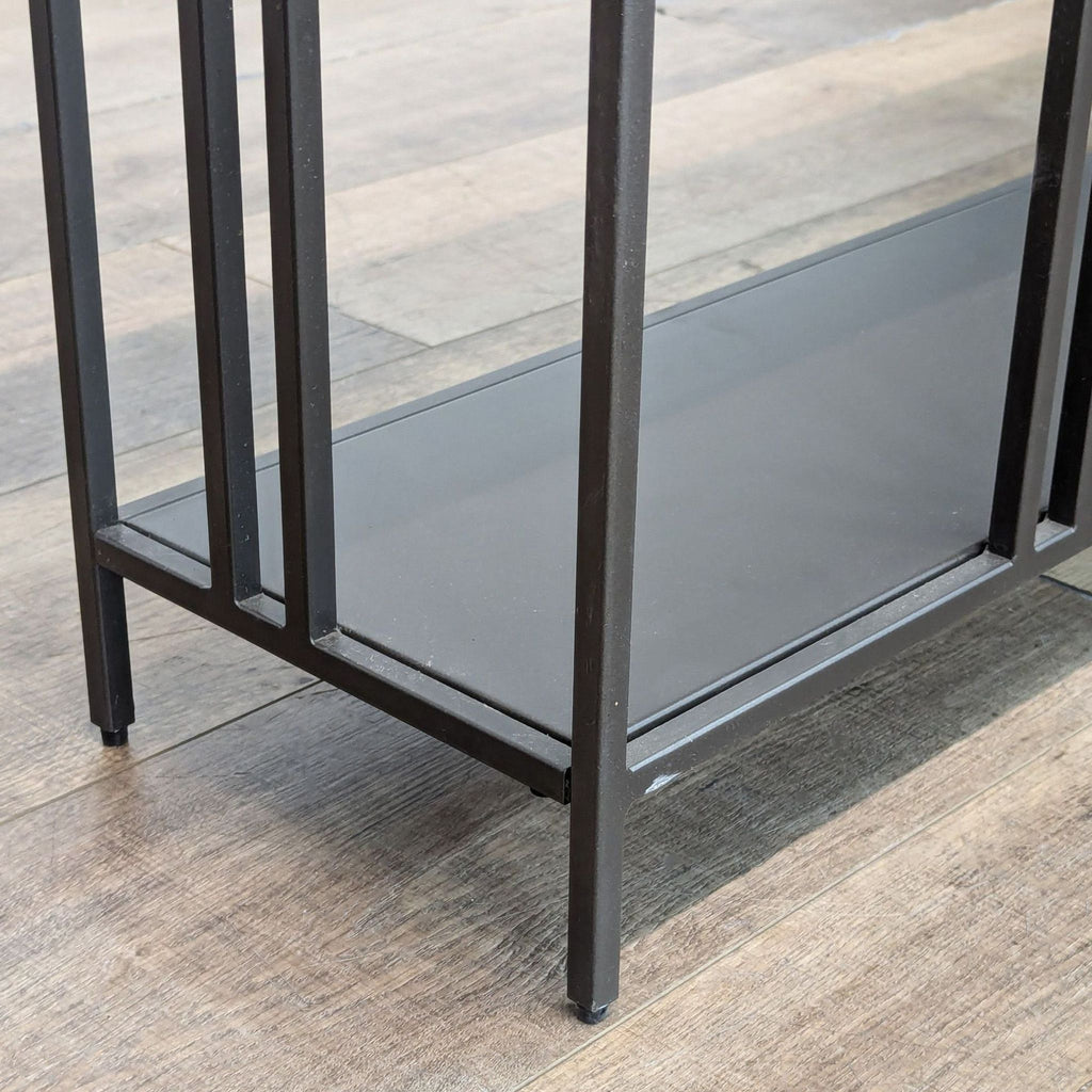 All Metal Slim Console Table