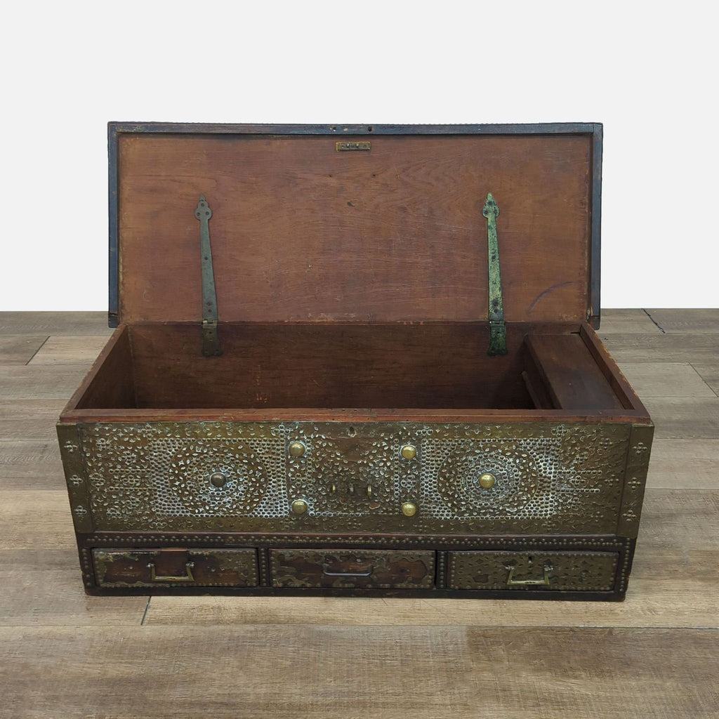 Antique Zanzibar Trunk