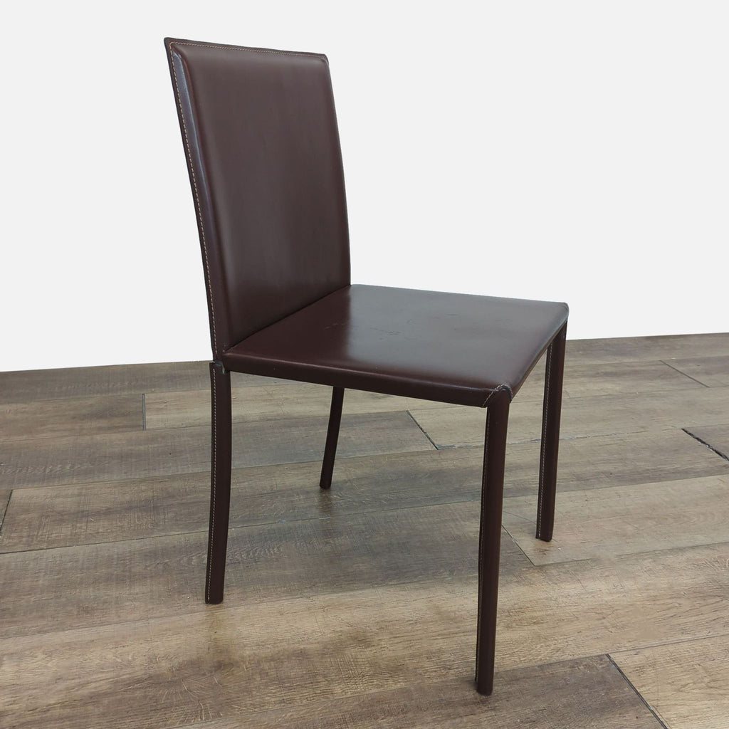 Calligaris Leather Wrapped Dining Chair - Accepted Offer (41.18% discount)