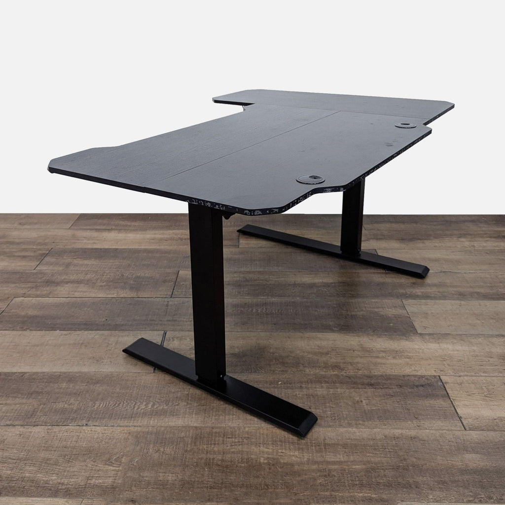 L-Shaped Adjustable Height Standing Desk
