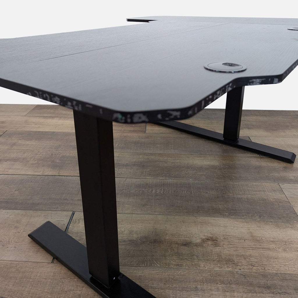 L-Shaped Adjustable Height Standing Desk