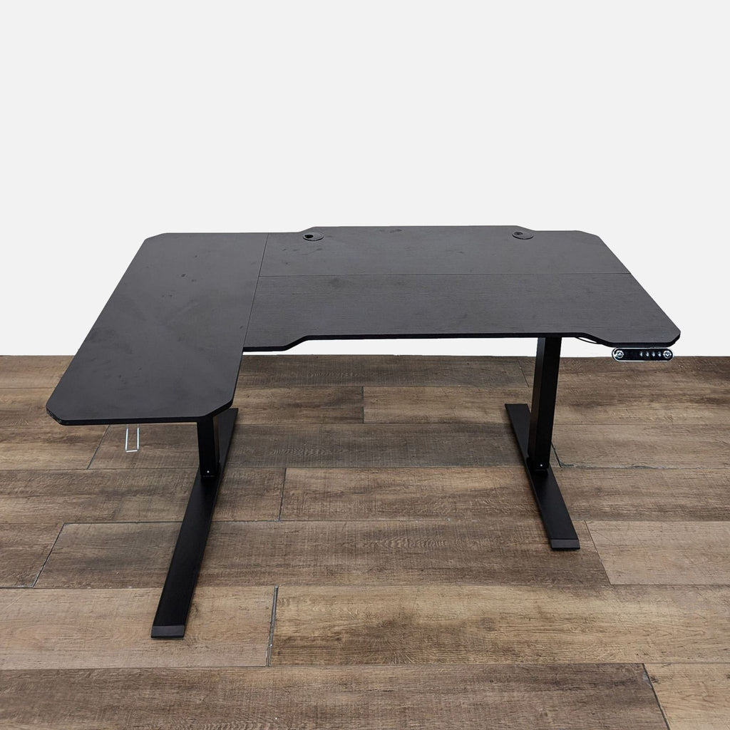 L-Shaped Adjustable Height Standing Desk