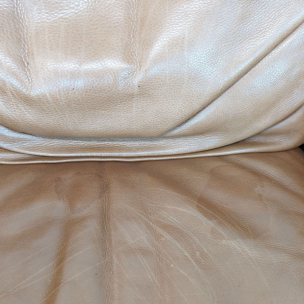 Transitional Leather Recliner