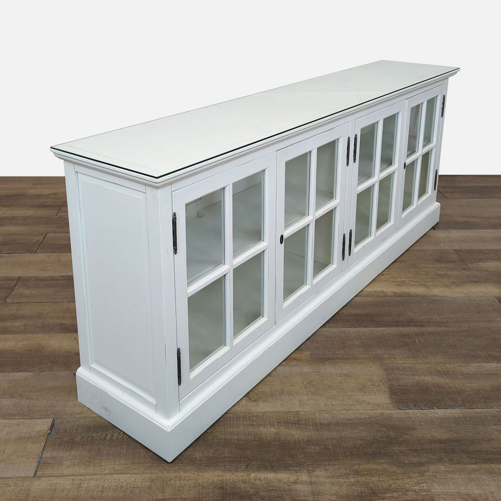 Restoration Hardware Four Door Wood Buffet