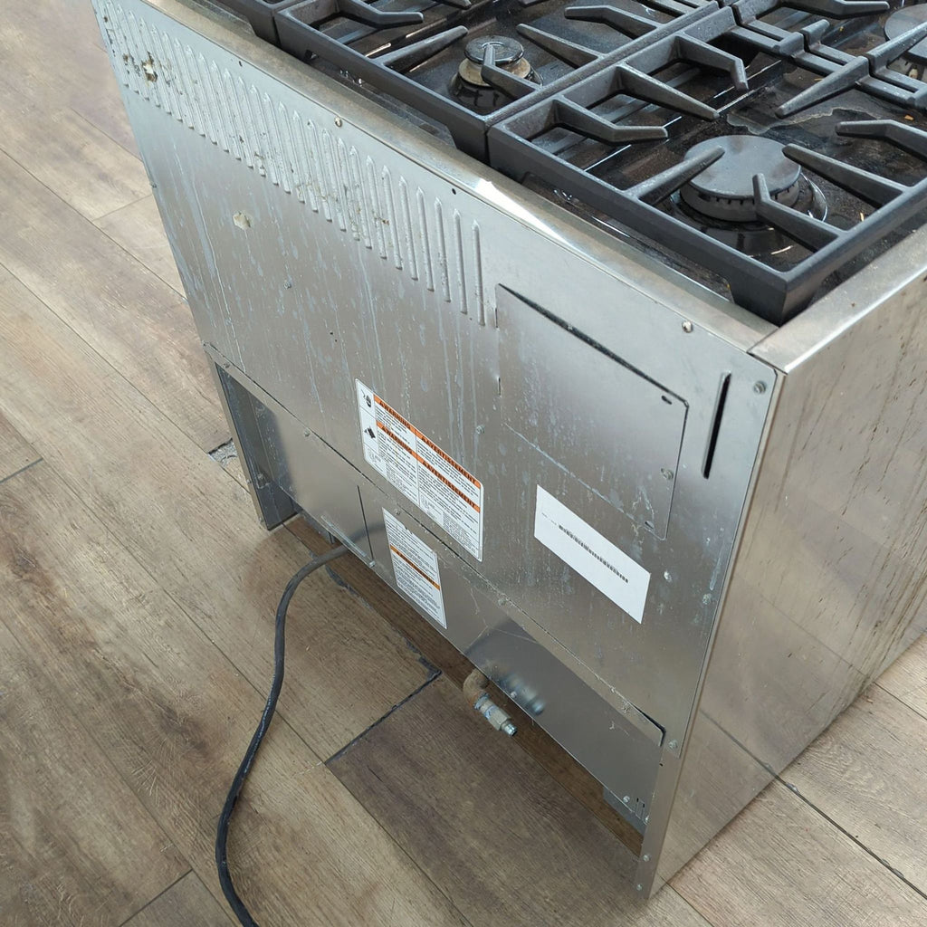 KitchenAid Stainless Steel Gas Range with Spacious Oven