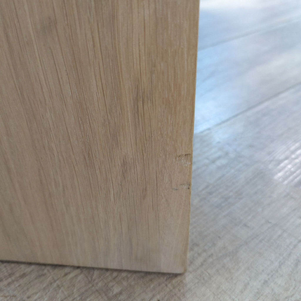 Crate & Barrel Terrazza Natural Oak 5-Shelf Storage Bookshelf