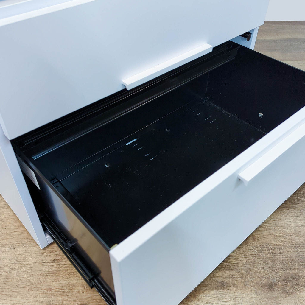 Knoll White Office Cabinet - 30" Wide