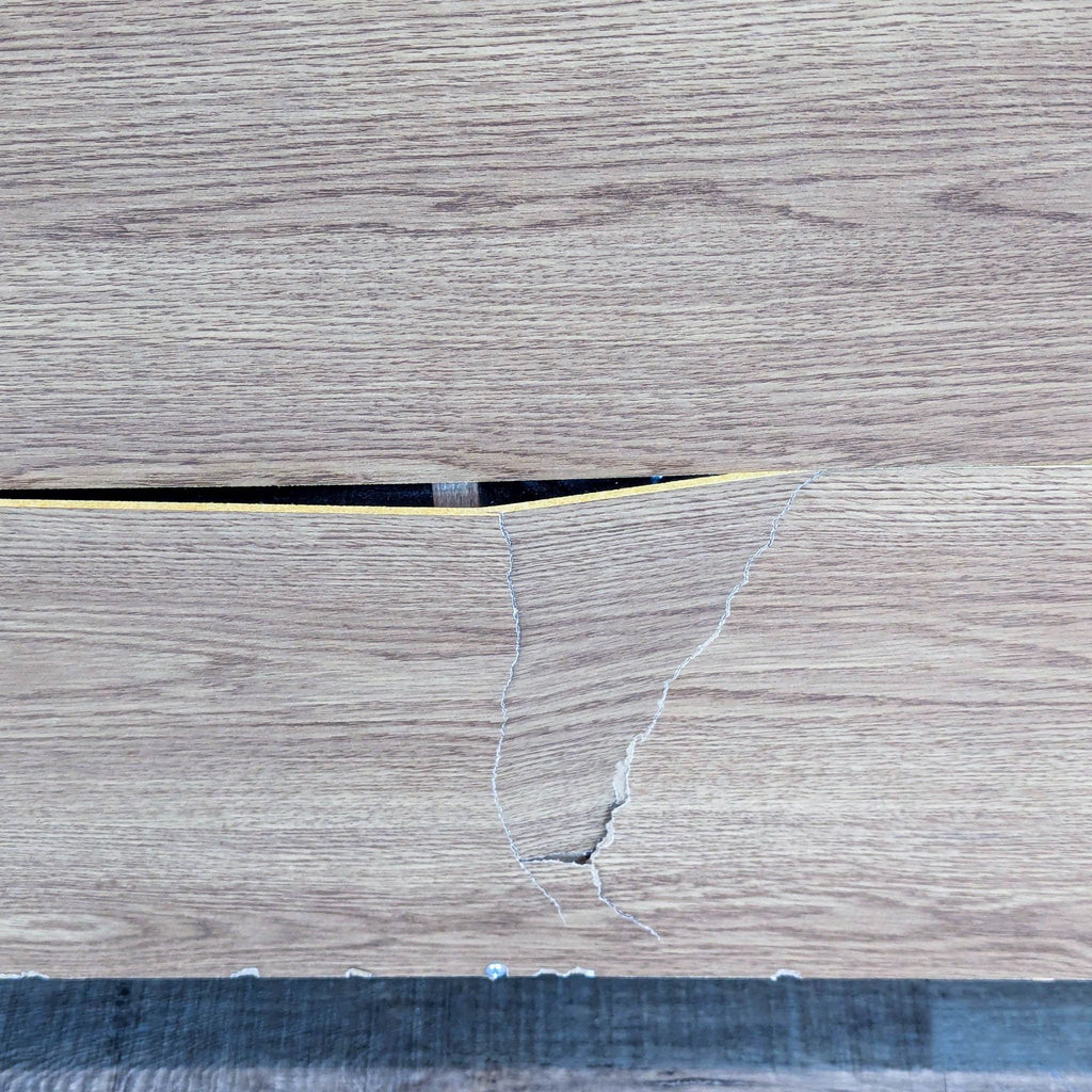 Media Console with Faux Marble Top