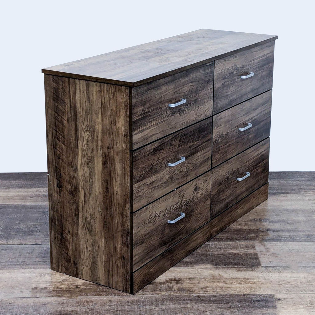 Synergy House Rustic 6 Drawer Dresser